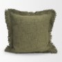 71543-CFNA - Kambal 20x20 Evergreen Cotton Pillow Cover w/Non-Allergen Filler