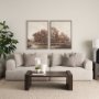 102833-FS - Calm Horizon II by Mercana Studio Hand-Embellished Textured Framed Canvas