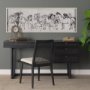 16181 - Pony Sketches II by Mercana Studio Hand-Embellished Framed Artwork Matted under Glass