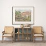 16192 - Red Rock Country I by Mercana Studio Hand-Embellished Framed Artwork Matted under Glass