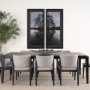 16138 - Stupell Industries Tree on Lake (Set of 2) by Thomas Tepstad Berge Framed Photo Print under Glass