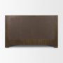 71826-ABC - Winslow Queen Upholstered Bedframe | Shelter Headboard | Oatmeal Fabric Fabric