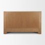 71827-ABC - Winslet Queen Upholstered Bedframe | Shelter Headboard | Burgundy Performance Fabric