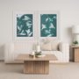 16124 - Untitled II by Liz St. Andre Textured Framed Artwork Matted under Glass