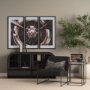 16148 - Vintage Propeller (Sepia) (Set of 3) by Ethan Harper Framed Artwork Matted under Glass