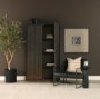 16201 - Spanish Tile Dark IV by Mercana Studio Textured Framed Artwork Matted under Glass