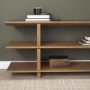 71744 - Boden 74" Wood Console Table w/ Open Shelves