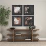16340 - Tones of Sienna II (Set of 2) by Mercana Studio Hand-Embellished Framed Artwork Matted under Glass
