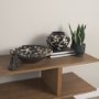 71612 - Bosma Black and Cream Ceramic Decorative Bowl