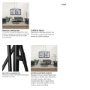 67683 - Connor II 84" Black Metal Glass Globe Three Light Floor Lamp 