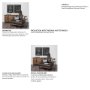 100533-S - Barware Blueprint I by Mercana Studio a Hand Embellished Textured Canvas
