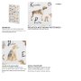 101902-L - Dog Alphabet by Melissa Wang a Hand Embellished Textured Canvas