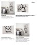 102252-L - Free Lines Creamy (Set of 3) by Mercana Studio a Hand Embellished Textured Canvas