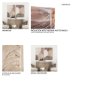 102518-CO - Colored Shells II by Studio M a handmade Original Framed Canvas 3D Textured Artwork