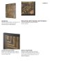 102859-FL - Bronze Geometry I by Mercana Studio Hand-Embellished Textured Framed Canvas Artwork