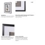 13968 - Soft Blue Botanoicals V by Mercana Studio Hand Embellished Framed Art Print Matted under Glass