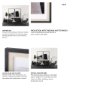 14013 - Pages II by Mercana Studio a Hand Embelished Textured Framed Art Print Matted under Glass