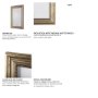 14097 - MENU I by Mercana Studio a Hand Embellished Textured Framed Art Print Matted under Glass