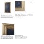 14098 - MENU II by Mercana Studio a Hand Embellished Textured Framed Art Print Matted under Glass