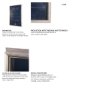 14100 - MENU II by Mercana Studio a Hand Embellished Textured Framed Art Print Matted under Glass