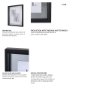 14148 - Lines II by Mercana Studio a Hand Embellished Textured Framed Art Print Matted under Glass
