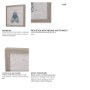 14308 - Moth Blue I by Mercana Studio a Hand Embellished Textured Framed Art Print