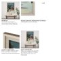 14395 - Blue Mountain by Simeng a Framed Art Print Matted under Glass