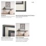 14748 - Rain of Feather Warm Gray by Mercana Studio Hand Embellished Framed Art Print Matted under Glass