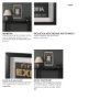 16023 - Ephemera Independent by The Vintage Collection Hand Embelished Text Frame Artwork Matted under Glass