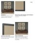 16198 - Spanish Tile Dark I by Mercana Studio Textured Framed Artwork Matted under Glass