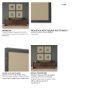 16199 - Spanish Tile Dark II by Mercana Studio Textured Framed Artwork Matted under Glass