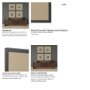 16200 - Spanish Tile Dark III by Mercana Studio Textured Framed Artwork Matted under Glass