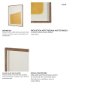 16319 - Ochre Horizon by Mercana Studio Textured Framed Artwork Matted under Glass