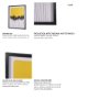 16320 - Black Reeds Yellow Abstract by Cats And Dogs Hand-Embellish Textured Framed Artwork Matt under Glass
