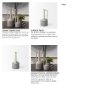 30951 - Burton 14.2H Medium Two Tone Gray Ceramic Jug Vase