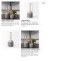 30952 - Burton 16.7H Large Two Tone Gray Ceramic Jug Vase