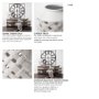 31056 - Forillon I Short White Glazed Lattice Pattern Vase