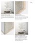 37226 - Cheveronna 36x12 Light Brown Wood Frame Mirror