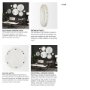 37246 - Sundance Cog 35.5" Round Whitewashed Wood Frame Mirror