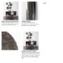 44251 - Lanx Set of 3 Decorative Black/Grey Metal Plates