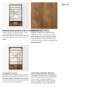 50031-AB - Brodie II Medium Brown Wood Black Ladder Four Shelf Shelving Unit 57L x 20.5W x94H