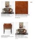 50405 - Hornet I 27.0L x 35.0W x 36.0H Brown Leather Unibody Seat w/ Black Metal Frame Accent Chair 