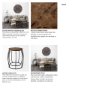 50472 - Clapp III (Set of 2) 20L x 20W Brown Round Wood Top W/ Black Metal Frame Nesting Accent Tables 