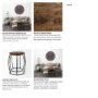 50473 - Clapp IV (Set of 2) 20L x 20W Brown Round Wood Top W/ Black Iron Frame Nesting Accent Tables