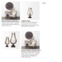 53142 - Brillion Small Rustic Wood Metal Table Candle Holder 