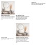 56032-CFNA - Clover 18x18 Gray Watercolor Lambs Decorative Pillow Cover w/Non-Allergen Filler