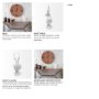 57901 - Mozart 22.5H White Painted Resin Deer In A Suit Bust