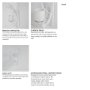 65252 - Rockland 8x19.5 White Resin Antlers Wall Sconce 