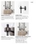65360 - Boltern II 6x12 Black Toned Glass Globe Wall Sconce 