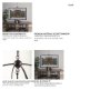 65456 - Penhill (25"x24") Black and Wooden Three Bulb Chandelier 